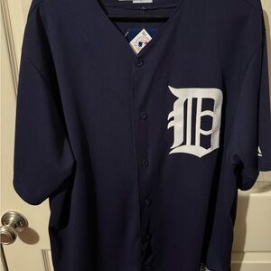 NEW: TIGERS 💙🧡🤍 Detroit Tigers Navy Jersey